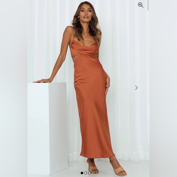 Hello Molly Dresses & Skirts - Hello Molly Angels In America Midi Dress Rust size Small/4 NWT